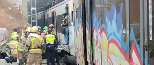 Coliziune între două trenuri de pasageri, în Spania. 75 de pasageri au suferit leziuni minore / Precizările MAE (UPDATE)