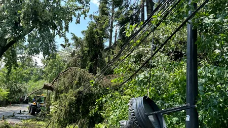 Castelul Peleș și Casa Memorială „George Enescu”, AFECTATE de furtuna puternică din Sinaia. Care sunt pagubele constatate de autorități