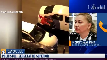 GÂNDUL LIVE. Purtătorul de cuvânt al Poliției Capitalei, despre cazul polițistului care a snopit un tânăr: „Ancheta să se pronunțe. Se fac verificări. Fiecare om reacționează în felul lui”