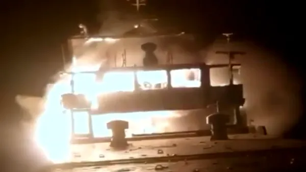 Atac rusesc în Marea Neagră. Un marinar a murit după ce o navă comercială, sub pavilion panamez, a fost lovită de o dronă
