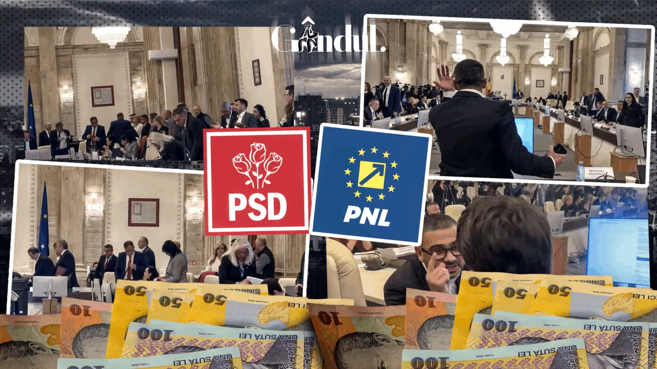 Haos la votul pe buget. Miliardul pentru pensionari a fost respins în comisii, deși inițial trecuse. PSD a părăsit sala. Ședința a fost suspendată