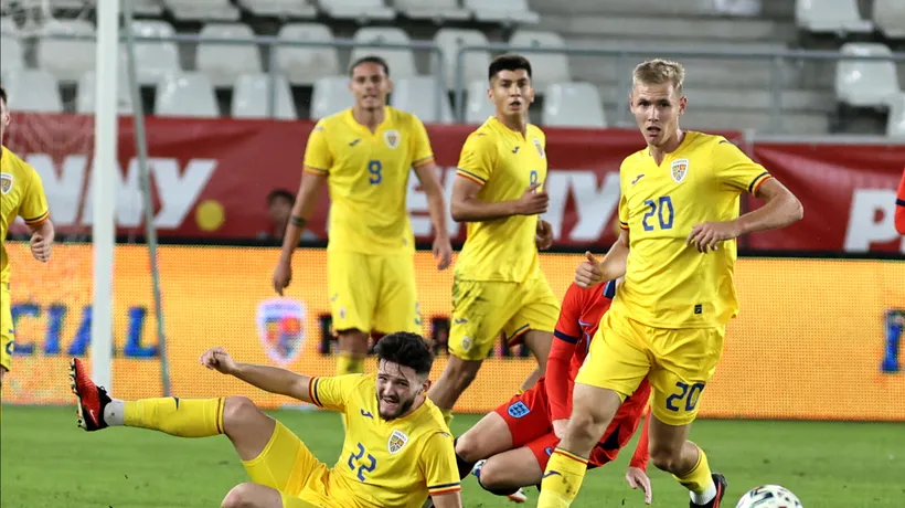La tineret se poate! România U 20 a învins Anglia U 20 în Elite League, 2-0