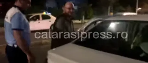 VIDEO | Șeful ATI de la Spitalul Județean Călărași a fost prins drogat la volan. Bărbatul s-a ales cu dosar penal