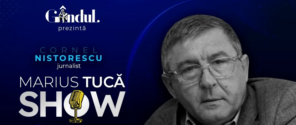 Marius Tucă Show începe luni, 4 aprilie, de la ora 20.00, live pe gandul.ro cu o nouă ediție specială