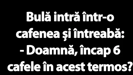 BANC | Bulă și termosul