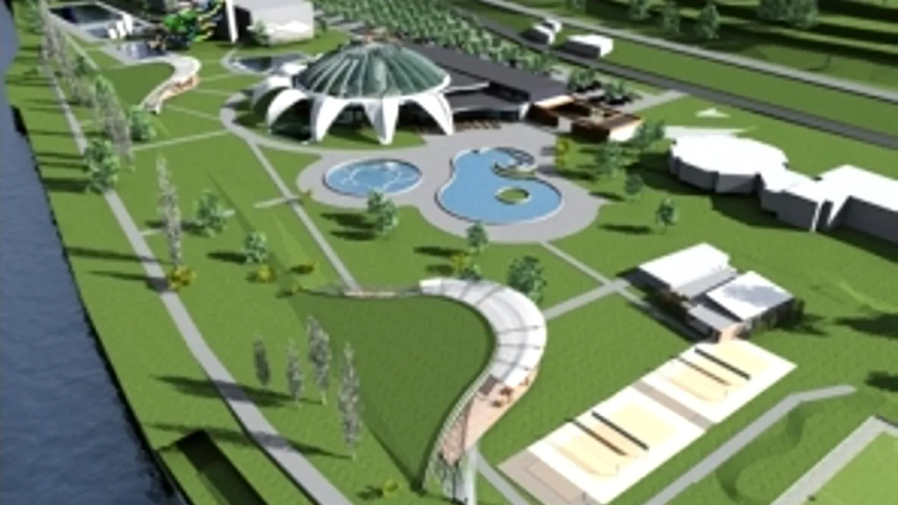 Locul din România unde se va construi un complex wellness de peste 20 de milioane de euro, cu șapte bazine exterioare. GALERIE FOTO