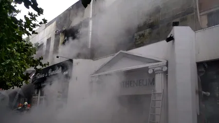 Incendiu violent în Capitală. S-a intervenit cu 14 autospeciale