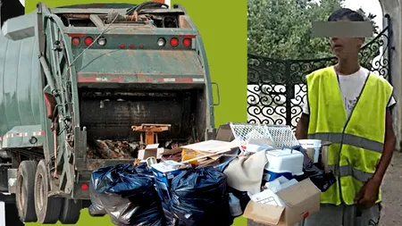 VIDEO| Copii de 14 ani, exploatați de firma cu care Clotilde Armand a încheiat ultimul contract de salubrizare. Muncesc 12 ore pe zi la măturat străzile din Sectorul 1