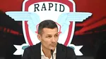 Costel Gâlcă a făcut anunțul: jucătorul pe care îl așteaptă la Rapid. „Are experiență foarte mare, poate acoperi mai multe posturi”