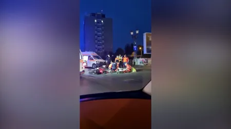 Accident grav în București. Un motociclist a murit în urma unui impact cu o mașină | VIDEO
