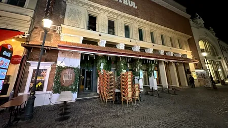 VIDEO | Restaurantul Gilda Music Lounge din Centrul Vechi din București a fost închis de ANPC. Cârciuma a infestat scena teatrului Rapsodia