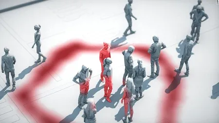 VIDEO Cum se împrăștie virușii de pe mănuși la magazinul alimentar