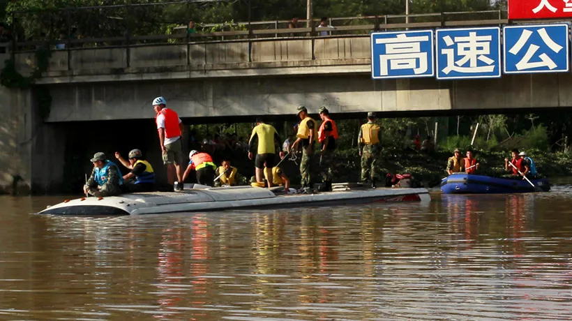Chinezii și-au exprimat furia pe Internet pentru incompetența autorităților în fața inundațiilor. Beijingul a fost învins de o furtună imensă, infrastructura a cedat