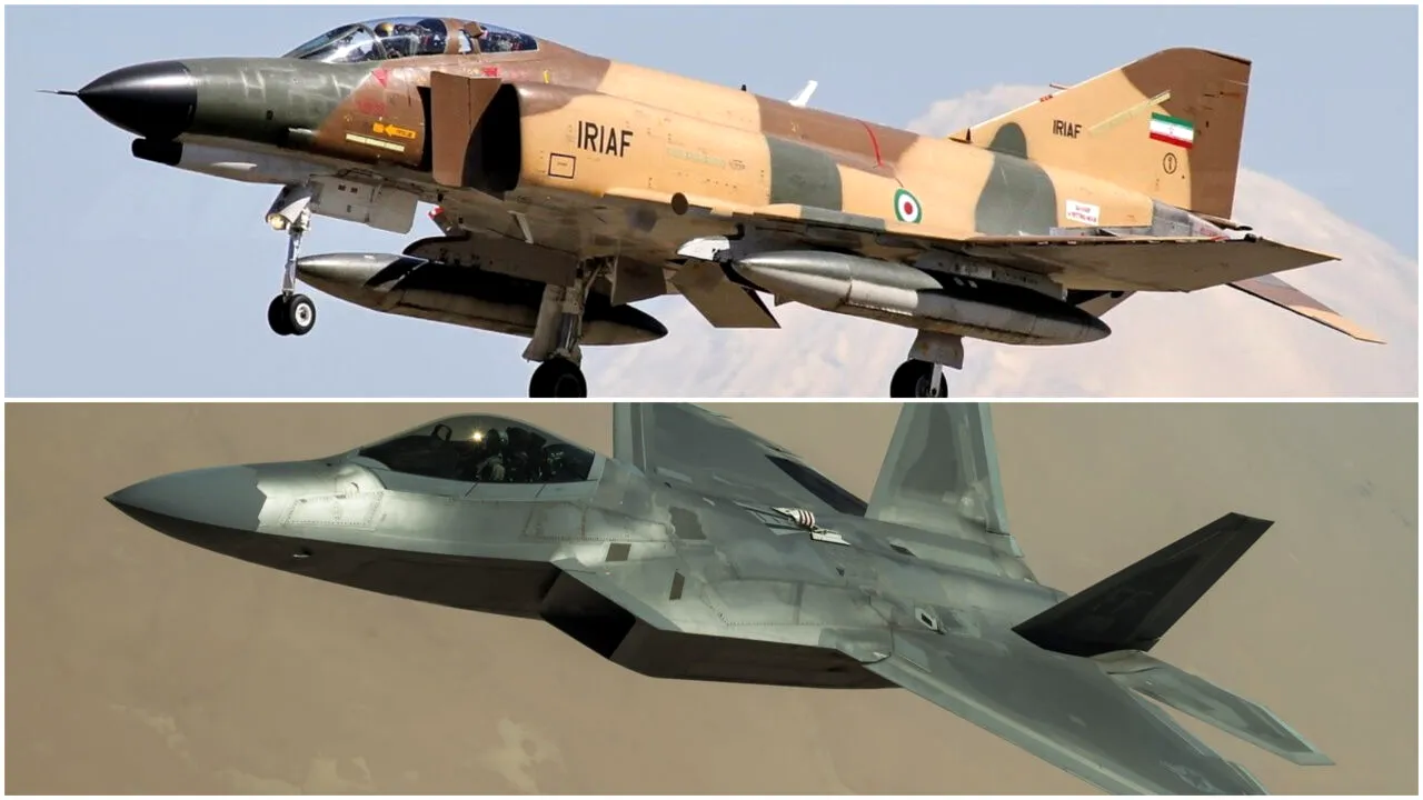 Cele 5 cuvinte cu care un pilot american de F-22 a pus pe fugă un avion de vânătoare iranian