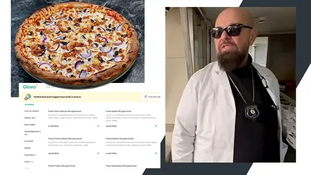 În timpul controalelor prin restaurantele care livrează mâncare, Piedone a aflat că o pizza îi poartă numele