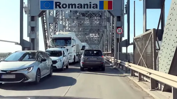 Coșmarul de la Giurgiu-Ruse, aproape de final. Când va fi redeschis total Podul Prieteniei