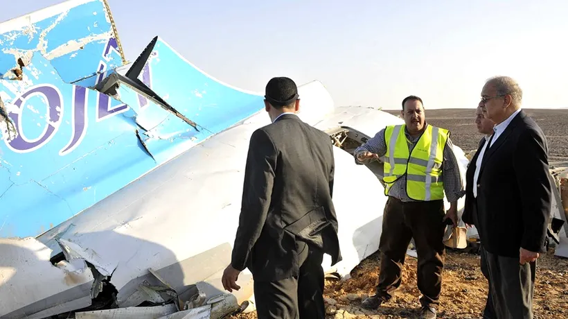 Egiptul nu a descoperit dovezi de terorism în cazul avionului rusesc prăbușit în Sinai