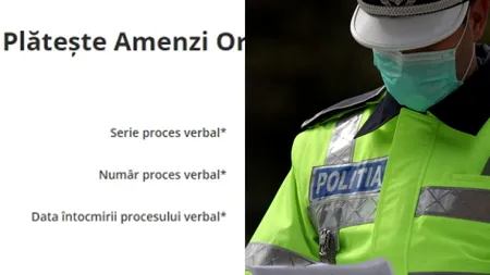 STARE de URGENȚĂ | Cum se plătesc amenzile pentru încălcarea restricțiilor de circulație