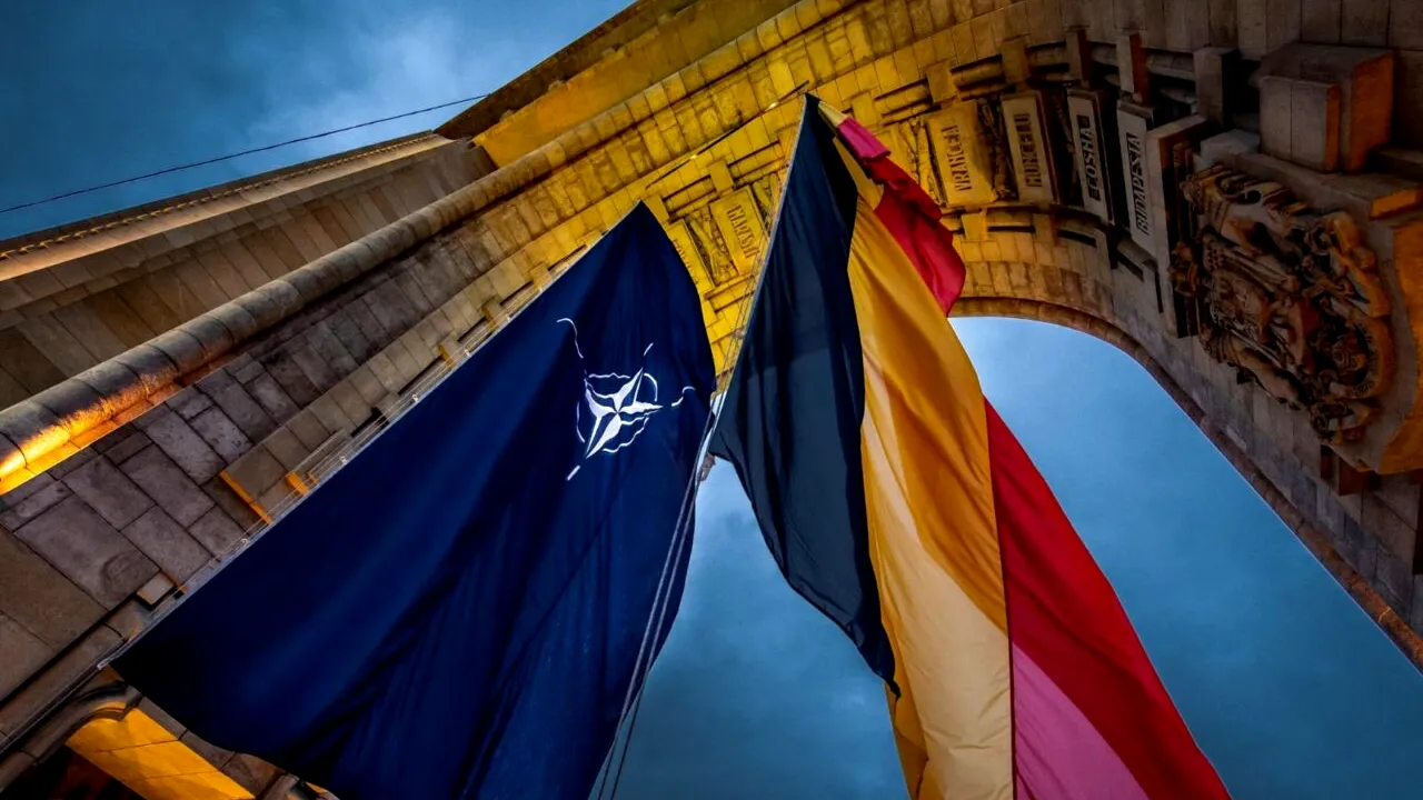 Marcel Ciolacu și Klaus Iohannis, mesaje de ZIUA NATO: 