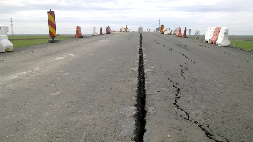 Autostrada Arad-Timișoara, deschisă în decembrie 2011, este reasfaltată pe toată lungimea. Ce restricții de viteză au șoferii