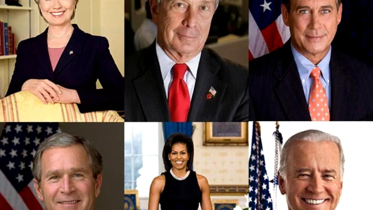 Cum arătau în liceu Michelle Obama, Hillary Clinton și George W. Bush. GALERIE FOTO