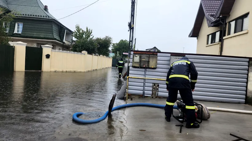 ISU: 3.550 de persoane din județul GALAȚI, evacuate din cauza inundațiilor. 35 de localități AFECTATE de ploile abundente