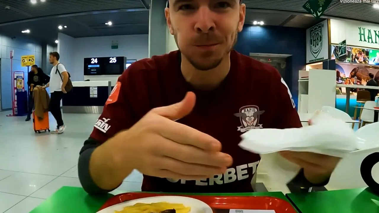 Câți lei au plătit doi canadieni pentru o masă pe aeroportul Otopeni. Surpriza avută după ce au comandat doi mici, cartofi prăjiți și apă