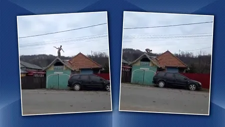 Criză pe un acoperiș în Bacău: Un tânăr a ținut în șah autoritățile ore întregi și a cerut o melodie care să cânte din mașina de poliție. Ce gen muzical dorea