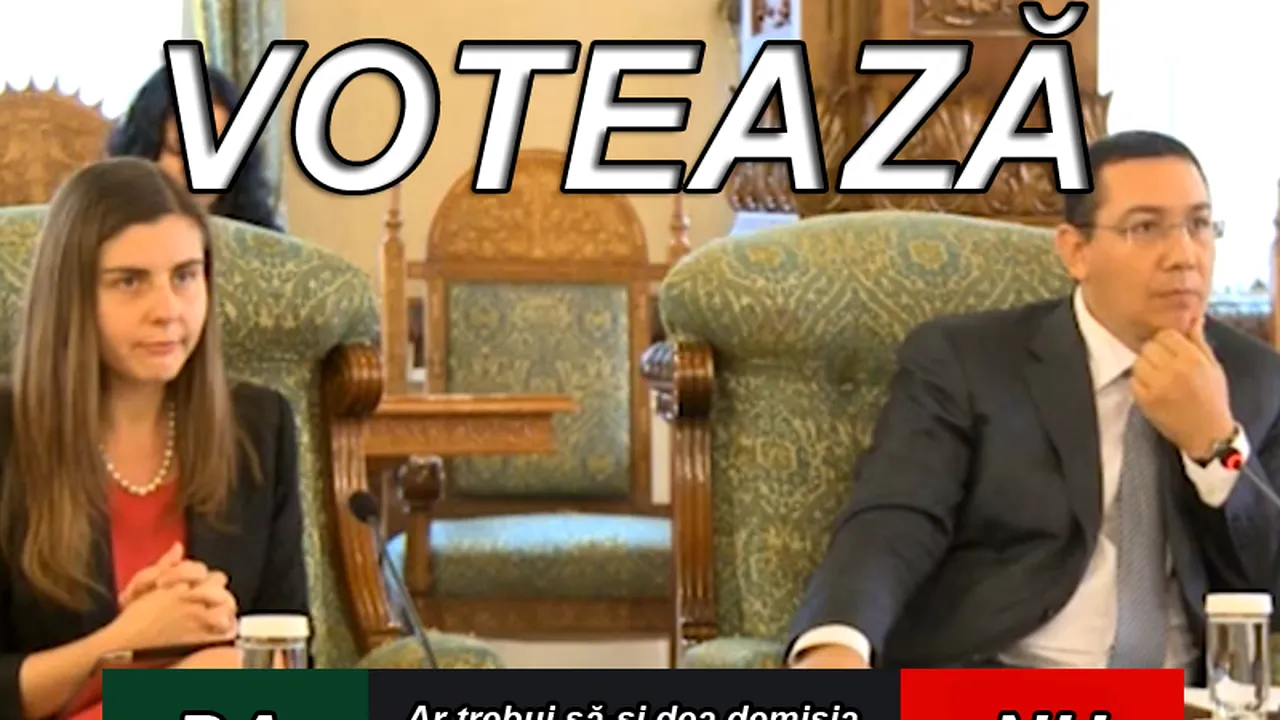 SONDAJ. Ar trebui să demisioneze ministrul Finanțelor?