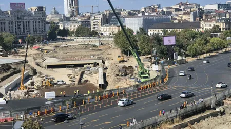 București, în șantier. În ce stadiu sunt lucrările la Planșeul Unirii. Constructorul va folosi „cârtițe” precum cele care sapă tunelurile la metrou