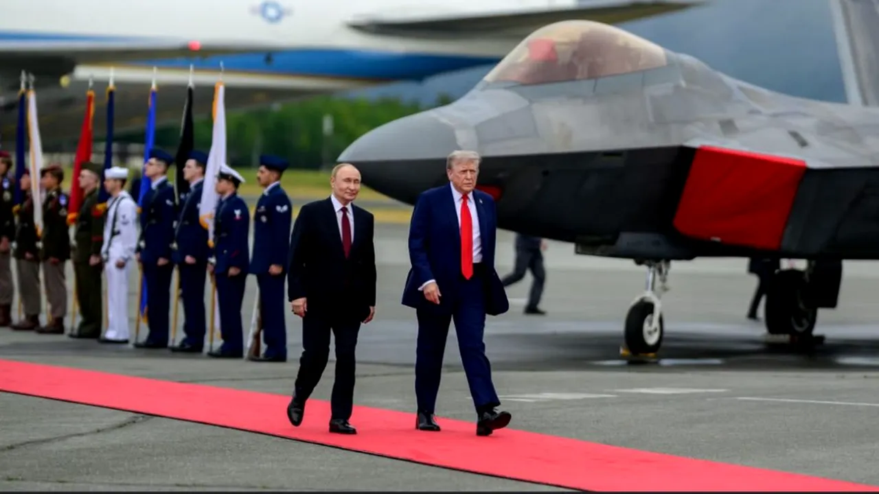 Mesajul transmis de Casa Albă chiar în momentul întâlnirii dintre Donald Trump și Vladimir Putin în Alaska