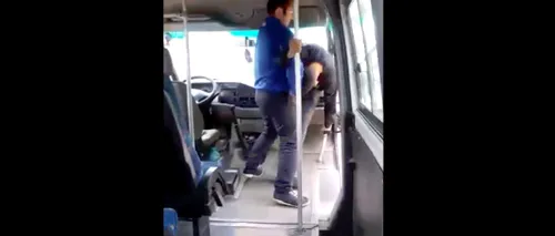 Un bărbat, bătut de șoferul unui microbuz care efectua curse Brănești-București pentru 1 leu