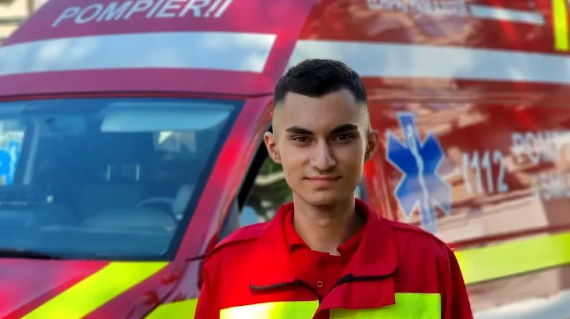 Povestea lui Vlad, voluntarul de la SMURD care salvează vieți la doar 17 ani