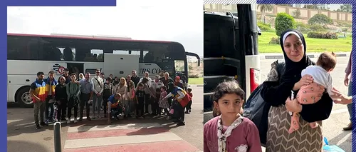 41 de ROMÂNI evacuați joi din Fâșia Gaza urmează să ajungă în România cu un zbor al Ministerului Apărării