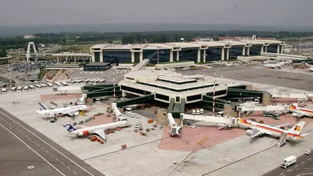 Un avion care zbura pe ruta București – Santander (Spania) a aterizat pe aeroportul Milano Malpensa