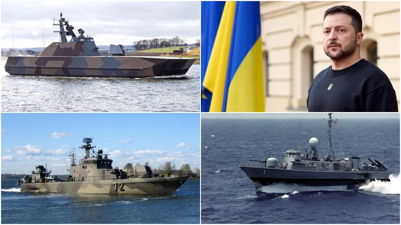 ANALIZĂ: Ucraina va primi nave de război de la aliații săi. Iată ce clase/tipuri ar putea fi livrate Kievului