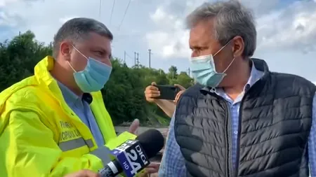 VIDEO. Scandal la inundații, între ministrul Vela și un senator PSD: „PSD-iştii au furat bani de la investiţii”