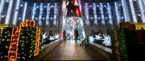 Premieră la Craiova: Cetățenii, invitați să aprindă luminiţele de sărbători (GALERIE FOTO)