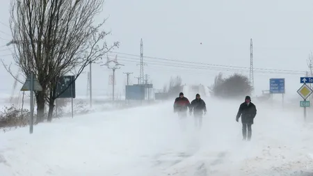 HARTA TEMPERATURILOR pentru toată țara. Vremea se schimbă radical. Ce zone sunt vizate de NINSORI și VISCOL