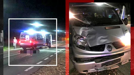 Soț și soție, spulberați de un șofer ucrainean în Neamț. Femeia a murit pe loc