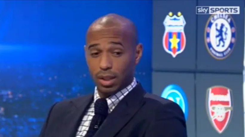 Thierry Henry a dat din nou lovitura: salariul uriaș pe care îl va  primi pentru a comenta fotbal la Sky Sports