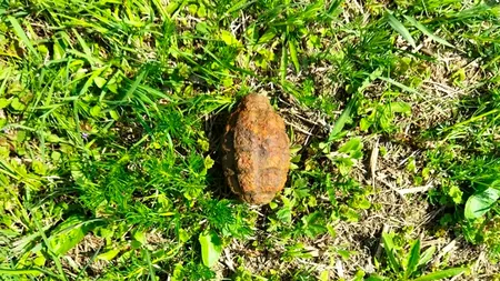 Proiectile explozive și grenade din al Doilea Război Mondial, descoperite la Aeroportul Oradea și în Borș