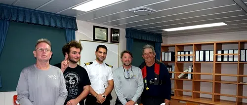 Comandantul de navă care a salvat patru vieți în Golful Mexic, decorat de <i class='ep-highlight'>Iohannis</i>. Ce ordin i-a conferit șeful statului