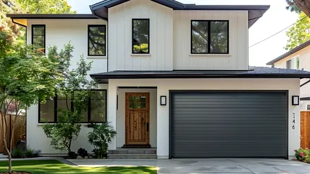 (P) Uși de garaj pentru fiecare casă, stil și buget