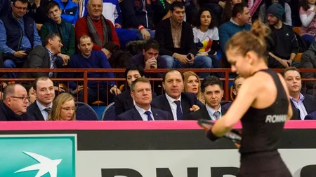 Mesajul lui Klaus Iohannis după ce a susținut echipa României din tribune în meciul de Fed Cup de la Galați