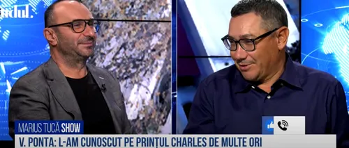 VIDEO | Victor Ponta: „Prințul Charles a fost de mai multe ori în România”