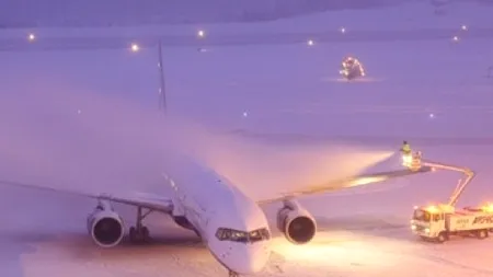 Zborul Tarom București-Amsterdam și retur, anulat din cauza vremii