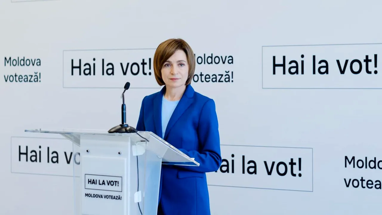 Maia Sandu, prima reacție după ce a câștigat primul tur de scrutin al alegerilor PREZIDENȚIALE: 