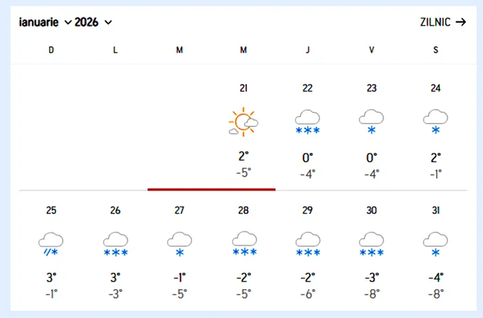 Ninge 10 zile fără oprire în aceste orașe