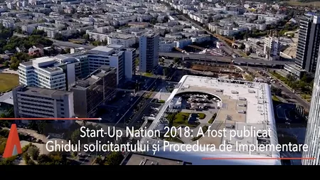 Start-Up Nation 2018, o motivare pentru cei care debutează în afaceri: A fost publicat GHIDUL SOLICITANTULUI și Procedura de Implementare